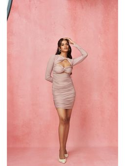 LABEL FROW - Blush Tina Bodycon Mini Dress