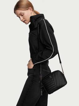 Victoria's Secret - Women Black Crossbody Camera Bag
