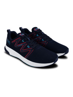 Campus - VULCANE Men Navy Blue & Red Running Shoes