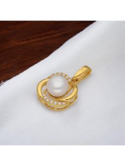 Sri Jagdamba Pearls - 925 Silver Jagrati Designer Pearl Pendant