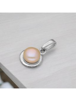 Sri Jagdamba Pearls - 925 Silver Jagvi Simple Pearl Pendant