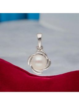 Sri Jagdamba Pearls - 925 Sterling Silver Riya Designer Pearl Pendant