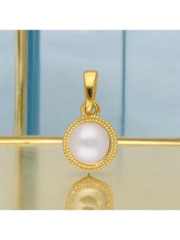 Sri Jagdamba Pearls - 925 Sterling Silver Tara Light Weight Pearl Pendant