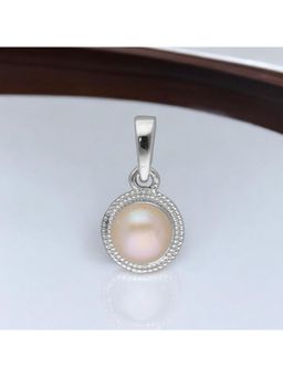 Sri Jagdamba Pearls - 925 Sterling Silver Yachana Designer Pearl Pendant