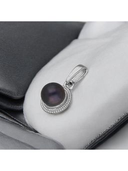 Sri Jagdamba Pearls - 925 Sterling Silver Ira Simple Pearl Pendant