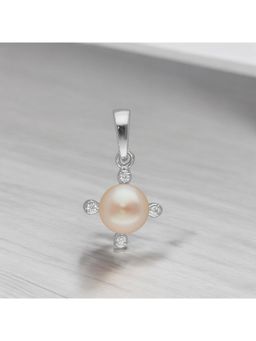 Sri Jagdamba Pearls - 925 Sterling Silver Jhanvi Designer Pearl Pendant