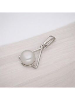 Sri Jagdamba Pearls - 925 Sterling Silver Kavya Designer Pearl Pendant