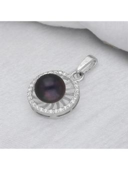 Sri Jagdamba Pearls - 925 Sterling Silver Veda Simple Pearl Pendant