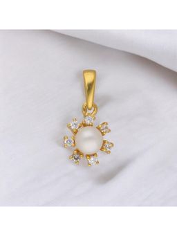 Sri Jagdamba Pearls - 925 Sterling Silver Khadijah Light Weight Pearl Pendant