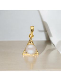 Sri Jagdamba Pearls - 925 Silver Omaja Light Weight Pearl Pendant