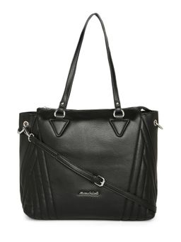 Marina Galanti - Black Color Soft PU Material Medium Size Shopping Bag - MB0347SG3001