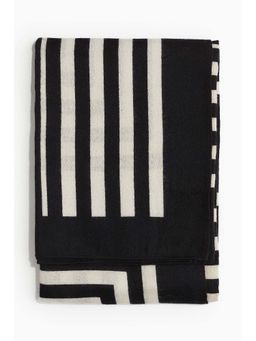 H&M - Women Black Patterned Scarf