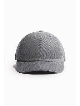H&M - Men Grey Corduroy Cap