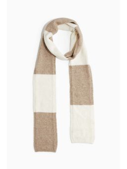 H&M - Women White Fine-Knit Scarf