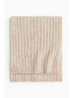 H&M - Women Beige Rib-Knit Scarf