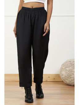 Biba - Womens Black Modal Pants