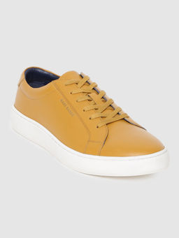 Rare Rabbit - Walker Yellow Solid Casual Shoe