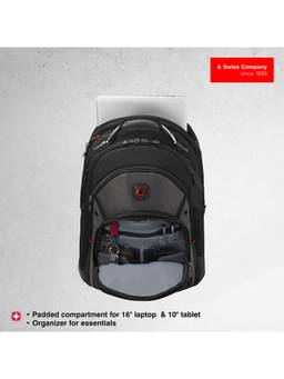 Wenger - Synergy Grey and Black Backpack