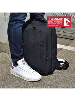 Wenger - Mod City Traveler Backpack Black