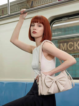 Mochi - Beige Womens Shoulder Bag