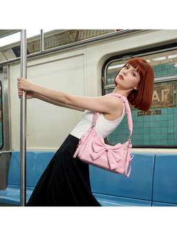 Mochi - Pink Womens Shoulder Bag