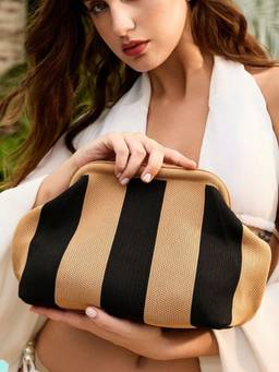 Aesthete - The Shape-Shifter Clutch (Brown/Black)