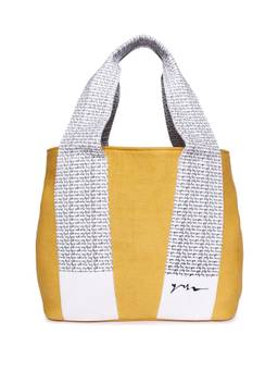 Astrid - Textured Handbag For Women Yellow