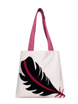 Astrid - Embroidered Bag For Women White