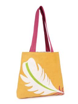 Astrid - Embroidered Bag For Women Yellow