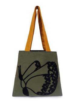 Astrid - Embroidered Bag For Women Green