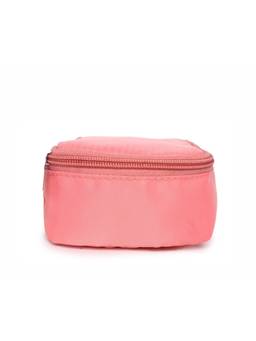 Astrid - Peach Coin Pouch With Tassels And Zipper Closure