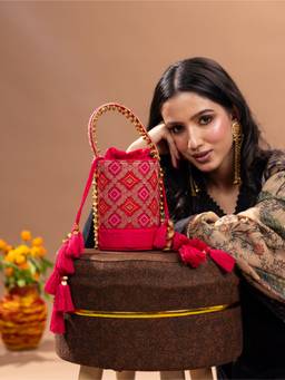 Suave Bags - Rajsi Bucket Bag Pink