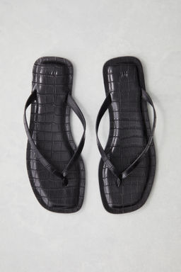 H&M - Women Black Flip-Flops