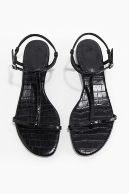 H&M - Women Black Strappy Sandals