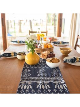 House of Ekam - Patchwork Floral Kantha Table Runner