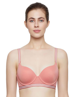 Triumph - Spotlight Detachable Shoulder Straps Padded Wired Multiway Tshirt Bra Peach