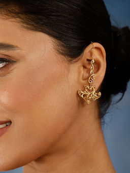 Melrosia - Bahar Chain Earrings - Gold
