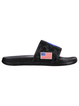 SKECHERS - Boys Gambia - Astrode Black Flipflops