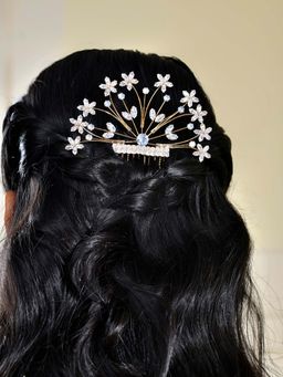 Voylla - Royal Romance Hazel Hair Comb Pin