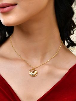 Voylla - Valentine's Day Golden Heart's Love