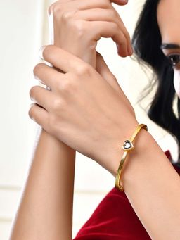 Voylla - Valentine'S Day Forever In My Heart Openable Bracelet