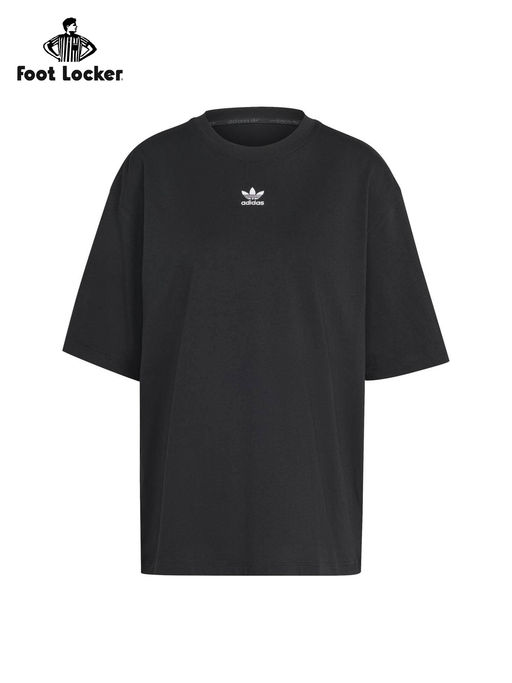Buy adidas Originals Ess Boyfr Women Black T-Shirt Online