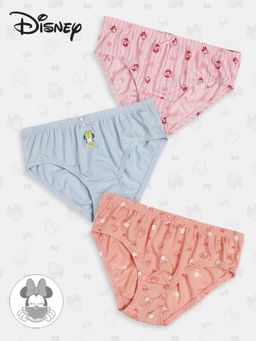 Jockey - D701 Girls Disney Cotton Panty - Mellow Rose, Skyway & Fairy Tale (Pack of 3)