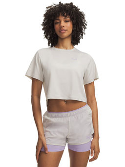 Under Armour - Women Explor Trail Run Printed Short Sleeve T-Shirt