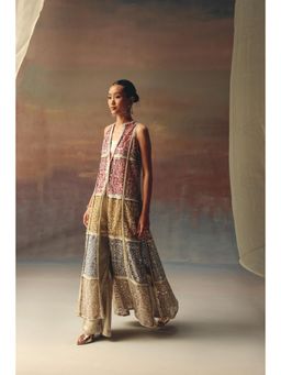 Twenty Nine - Multi-color Brocade Plazzos