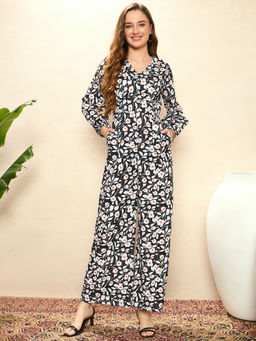 KASSUALLY - Women Floral Printed Basic Jumpsuit