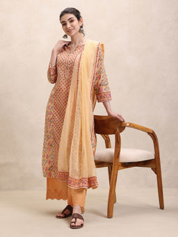 Jaipuri Banno - Princess Mango Yellow Kurta With Pant And Dupatta