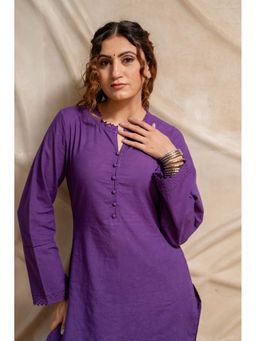 LABEL MAE - Purple Straight
                  Co-Ord Set - 2