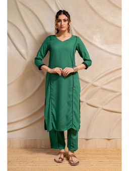 LABEL MAE - Bottle Green Co-Ord Set