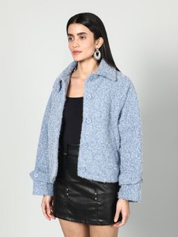GAIIA - Acrylic Full Sleeves Bomber Jacket